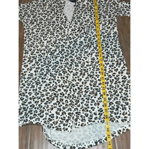 Mink Pink Animal Print Longline Cardigan - Picture 4 of 6